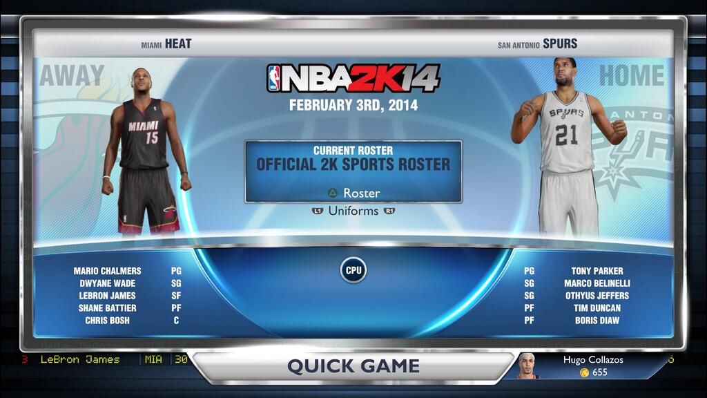 NBA 2K14 screenshot 4 for Playstation 4